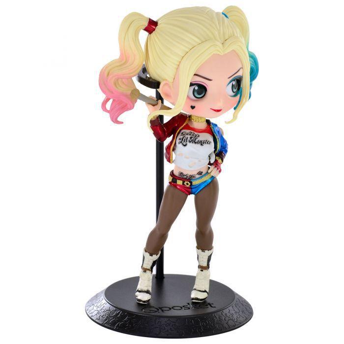 Figure arlequina harley quinn q posket original banpresto - Bandai